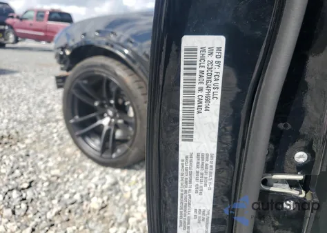 2023 Dodge Charger Scat Pack z USA, uszkodzony, nr VIN 2C3CDXGJ4PH690144